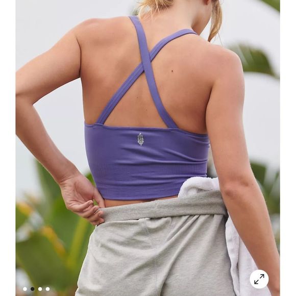 Good Karma Running Shorts and Good Karma Crop Tank MSRP $86 M/L - Picture 7 of 16